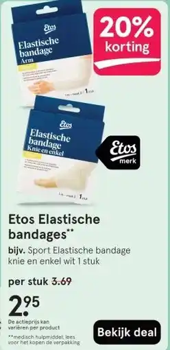 Etos Etos Elastische bandages aanbieding