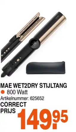 Correct MAE WET2DRY STIJLTANG aanbieding
