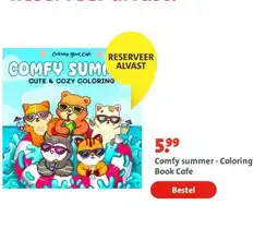 Bruna Comfy summer - Coloring Book Cafe aanbieding