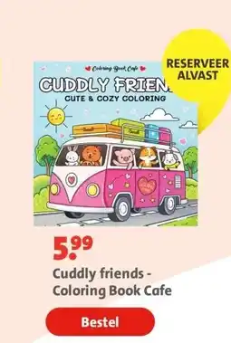 Bruna Cuddly friends - Coloring Book Cafe aanbieding