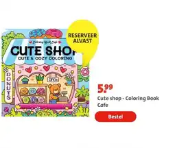 Bruna Cute shop - Coloring Book Cafe aanbieding