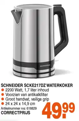 Correct SCHNEIDER SCKE217DZ WATERKOKER aanbieding
