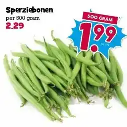 Boon`s Markt Sperziebonen aanbieding