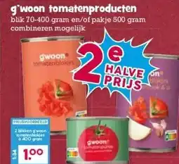 Boon`s Markt g'woon tomatenproducten aanbieding