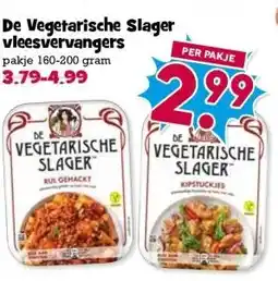 Boon`s Markt De Vegetarische Slager vleesvervangers aanbieding