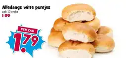 Boon`s Markt Alledaags witte puntjes aanbieding