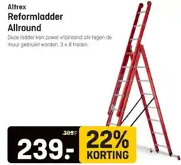 Hubo Altrex Reformladder Allround aanbieding
