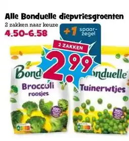 Boon`s Markt Alle Bonduelle diepvriesgroenten aanbieding