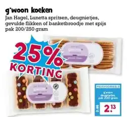 Boon`s Markt g'woon koeken aanbieding