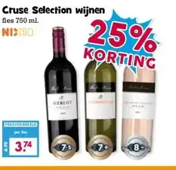 Boon`s Markt Cruse Selection wijnen aanbieding