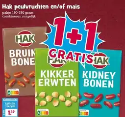 Boon`s Markt Hak peulvruchten en/of maïs aanbieding