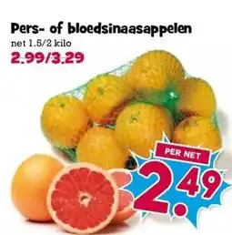 Boon`s Markt Pers- of bloedsinaasappelen aanbieding