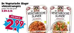 Boon`s Markt De Vegetarische Slager vleesvervangers aanbieding