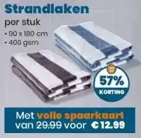 Boon`s Markt Strandlaken aanbieding