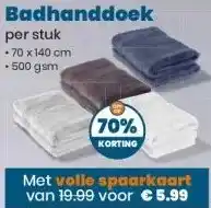 Boon`s Markt Badhanddoek aanbieding
