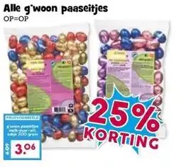 Boon`s Markt Alle g'woon paaseitjes aanbieding