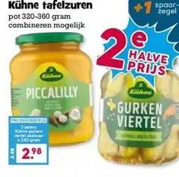 Boon`s Markt Kühne tafelzuren aanbieding