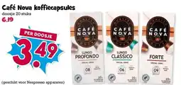 Boon`s Markt Café Nova koffiecapsules aanbieding
