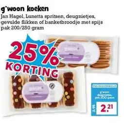 Boon`s Markt g'woon koeken aanbieding