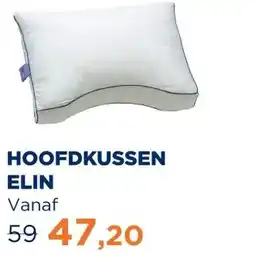 TotaalBED Hoofdkussen Elin | Vezelbolletjes aanbieding