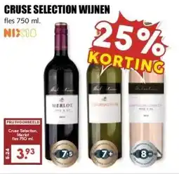 MCD Supermarkt CRUSE SELECTION WIJNEN aanbieding