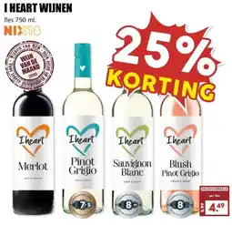 MCD Supermarkt I HEART WIJNEN aanbieding