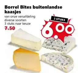 Coop Borrel Bites buitenlandse aanbieding