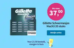 Plein.nl Gillette Scheermesjes aanbieding