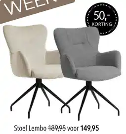 Pronto wonen Stoel Lembo aanbieding
