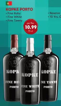 uw topSlijter Kopke porto aanbieding