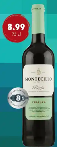 uw topSlijter Montecillo Rioja aanbieding