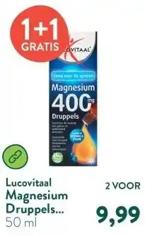 Holland & Barrett Magnesium Druppels 400mg aanbieding