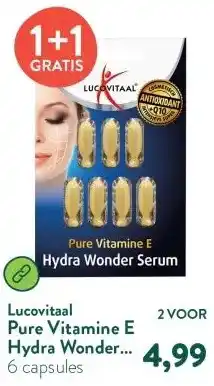 Holland & Barrett Pure Vitamine E Hydra Wonder Serum - 6 capsules aanbieding