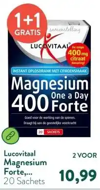 Holland & Barrett Magnesium Forte, 400mg aanbieding