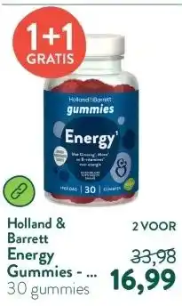 Holland & Barrett Energy Gummies - 30 gummies aanbieding