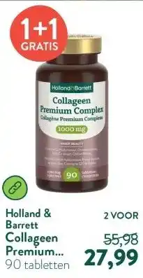 Holland & Barrett Collageen Premium Complex 1000mg aanbieding