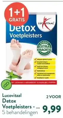 Holland & Barrett Detox Voetpleisters - 5 behandelingen aanbieding