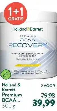 Holland & Barrett Premium BCAA Recovery Tropical aanbieding
