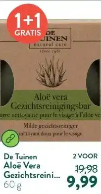 Holland & Barrett Aloë Vera Gezichtsreinigingsbar aanbieding