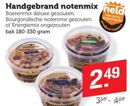 Coop Handgebrand notenmix aanbieding