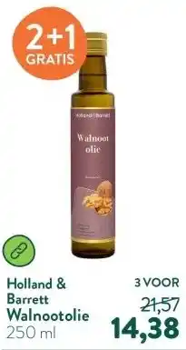 Holland & Barrett Walnootolie aanbieding