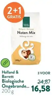 Holland & Barrett Biologische Ongebrande Notenmix aanbieding