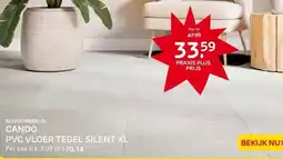 Praxis CanDo PVC Vloertegel Silent Tegel XL aanbieding