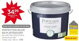 Praxis Perfection Muur & Plafond Muurverf - Mat aanbieding