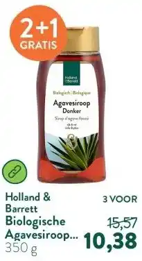 Holland & Barrett Biologische Agavesiroop Donker aanbieding