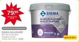 Praxis Sigma Muurverf aanbieding