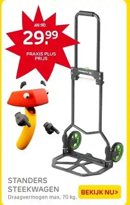 Praxis Standers Inklapbare steekwagen - 69x38cm aanbieding