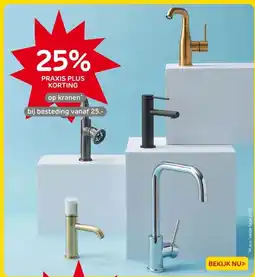 Praxis op kranen aanbieding