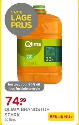 Praxis Brandstof Qlima Spark 20 L aanbieding