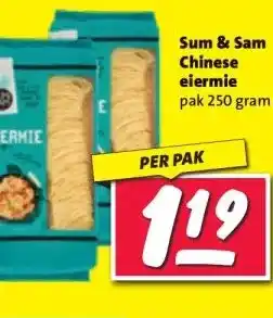 Nettorama Sum & Sam Chinese eiermie aanbieding